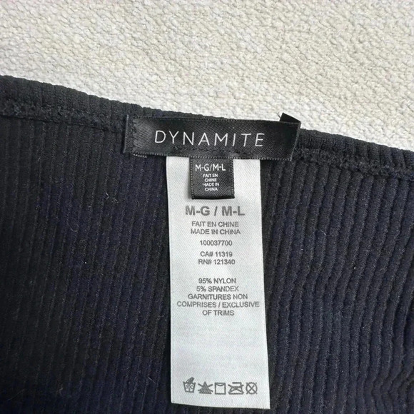 Dynamite ribbed strapless - Picture 3 of 4